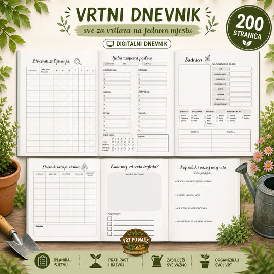 Vrtni dnevnik DIGITALNO IZDANJE