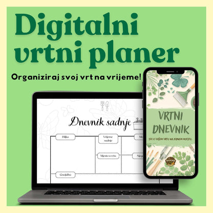 Vrtni dnevnik DIGITALNO IZDANJE + POKLON