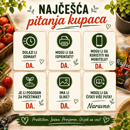 Rajčica: Tajne uzgoja hrpe rajčica na jednom mjestu (Digitalna Hrvatska knjiga)