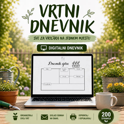 Vrtni dnevnik DIGITALNO IZDANJE