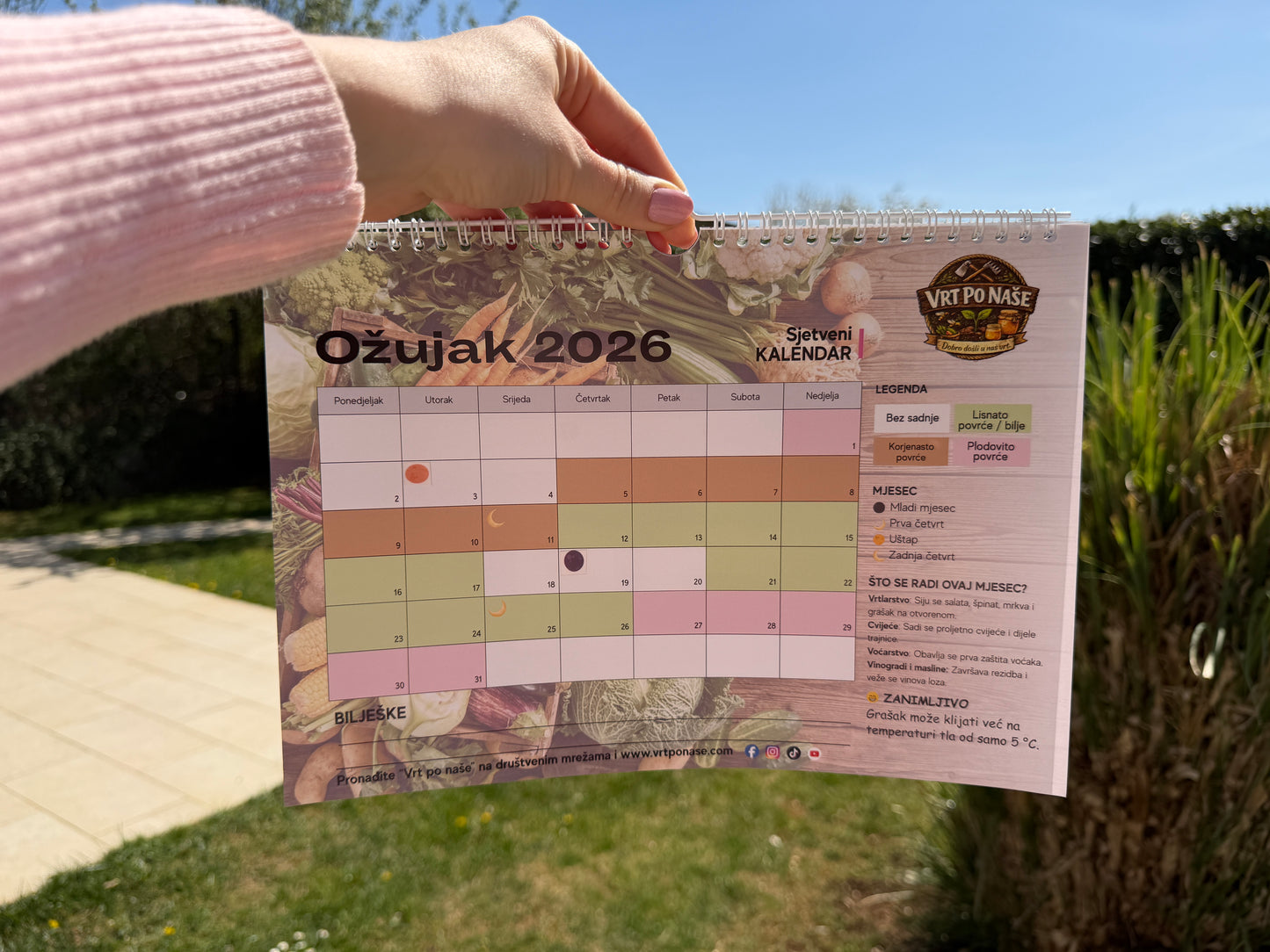 Sjetveni kalendar 2026