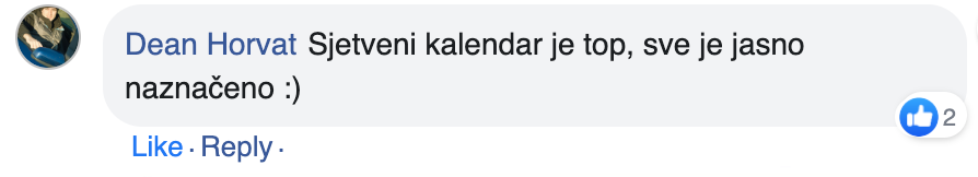 Sjetveni kalendar 2026