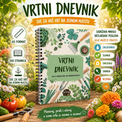 VRTNI DNEVNIK - Vaš pomoćnik u vrtu